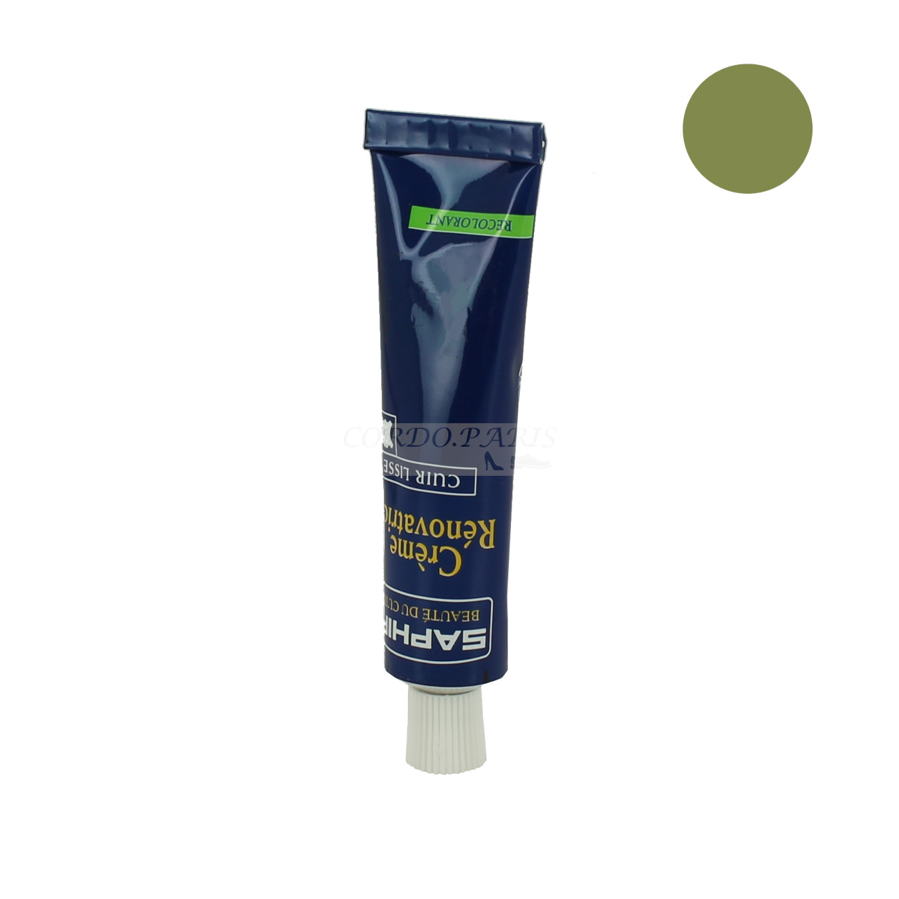 CREME RENOVATRICE SAPHIR VERT KAKI