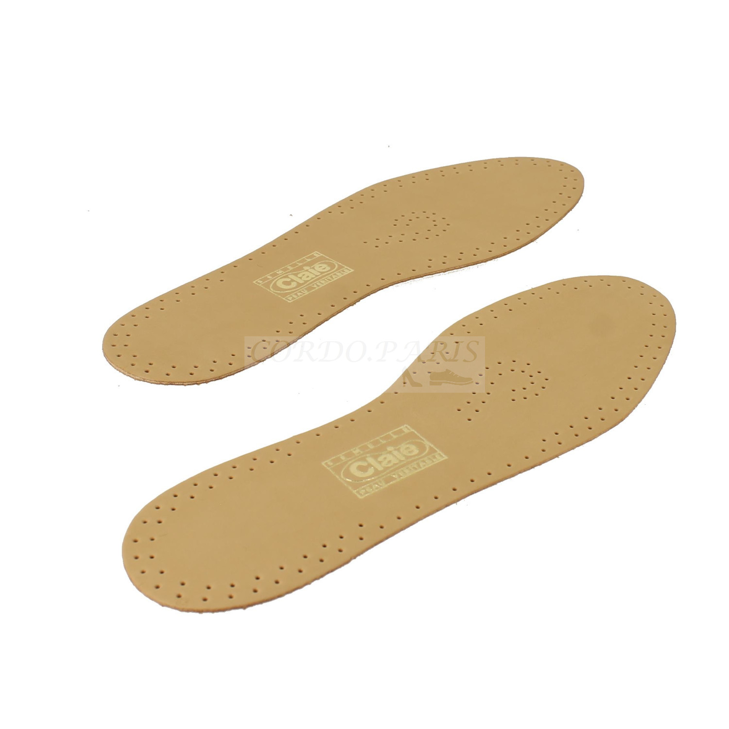 SEMELLE PEAU LUXE/CHARBON PICOTS