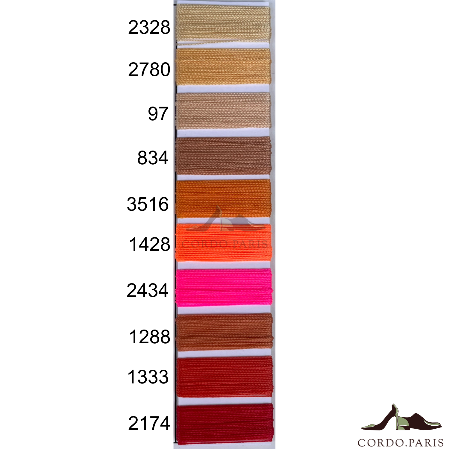 GRAND FIL A COUDRE POLYAMIDE ONYX 30 (61) Orange 1333 (5210)