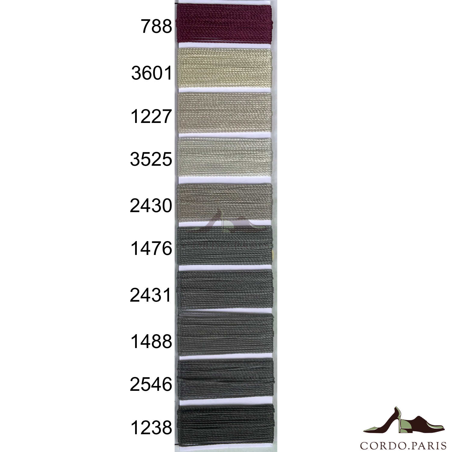 GRAND FIL A COUDRE POLYAMIDE ONYX 30 (61) Gris 1227