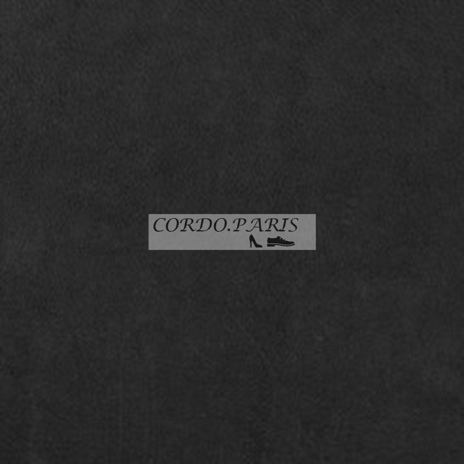 BRIDE CUIR ELASTIQUE DAIM NOIR 16 MM