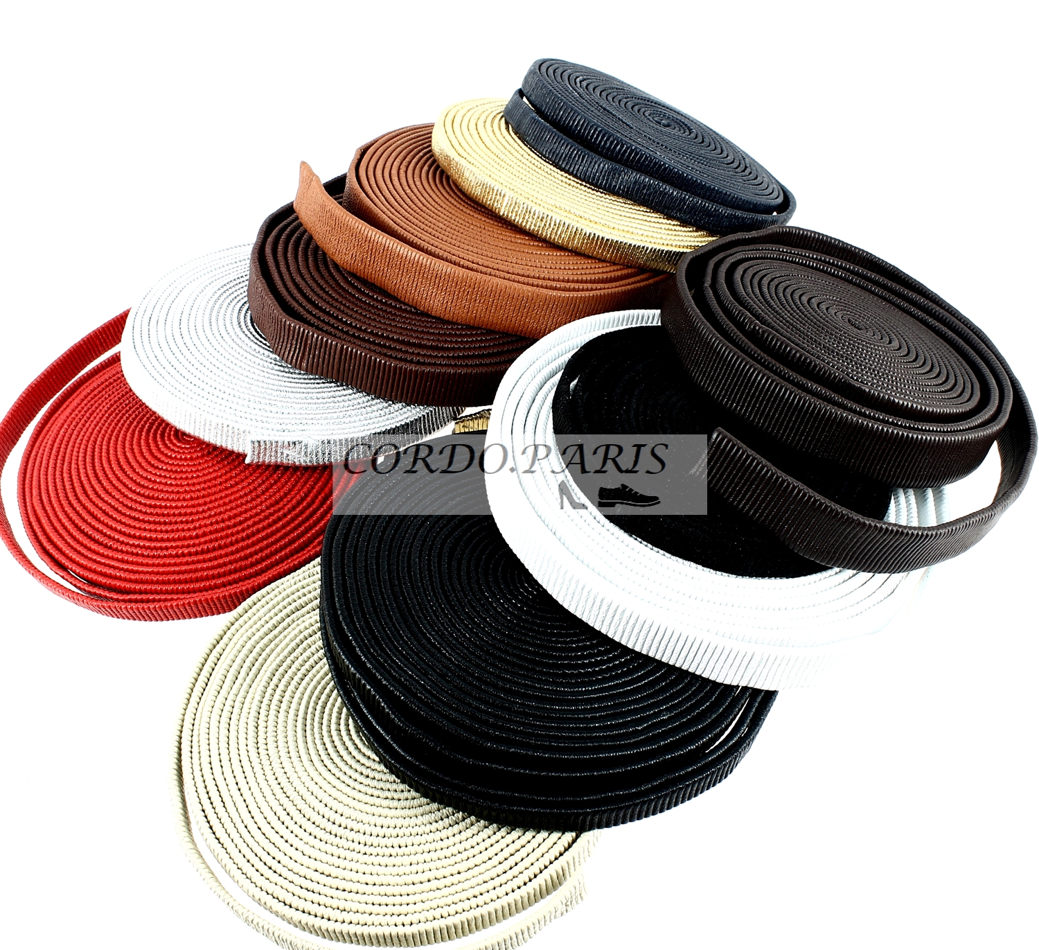 BRIDE CUIR ELASTIQUE 6 MM